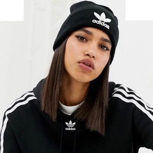 adidas originals embroidered logo beanie